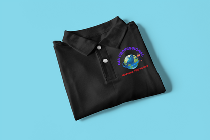 GIS PROFETIONAL MAPPING POLO T-SHIRT