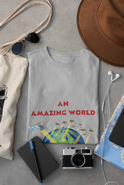 AN AMAZING WORLD T SHIRT