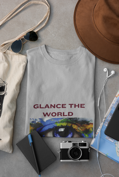 GLANCE THE WORLD 🗺 T SHIRT