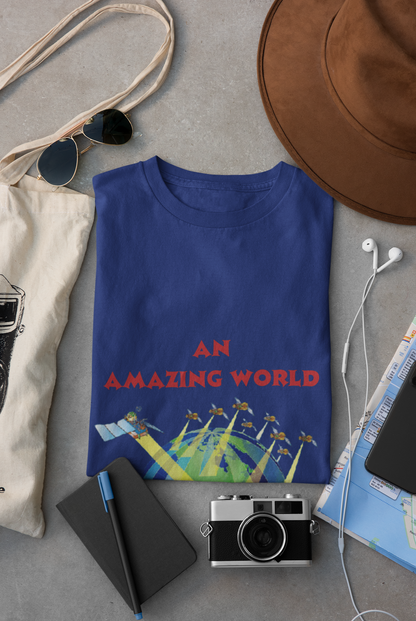 AN AMAZING WORLD T SHIRT