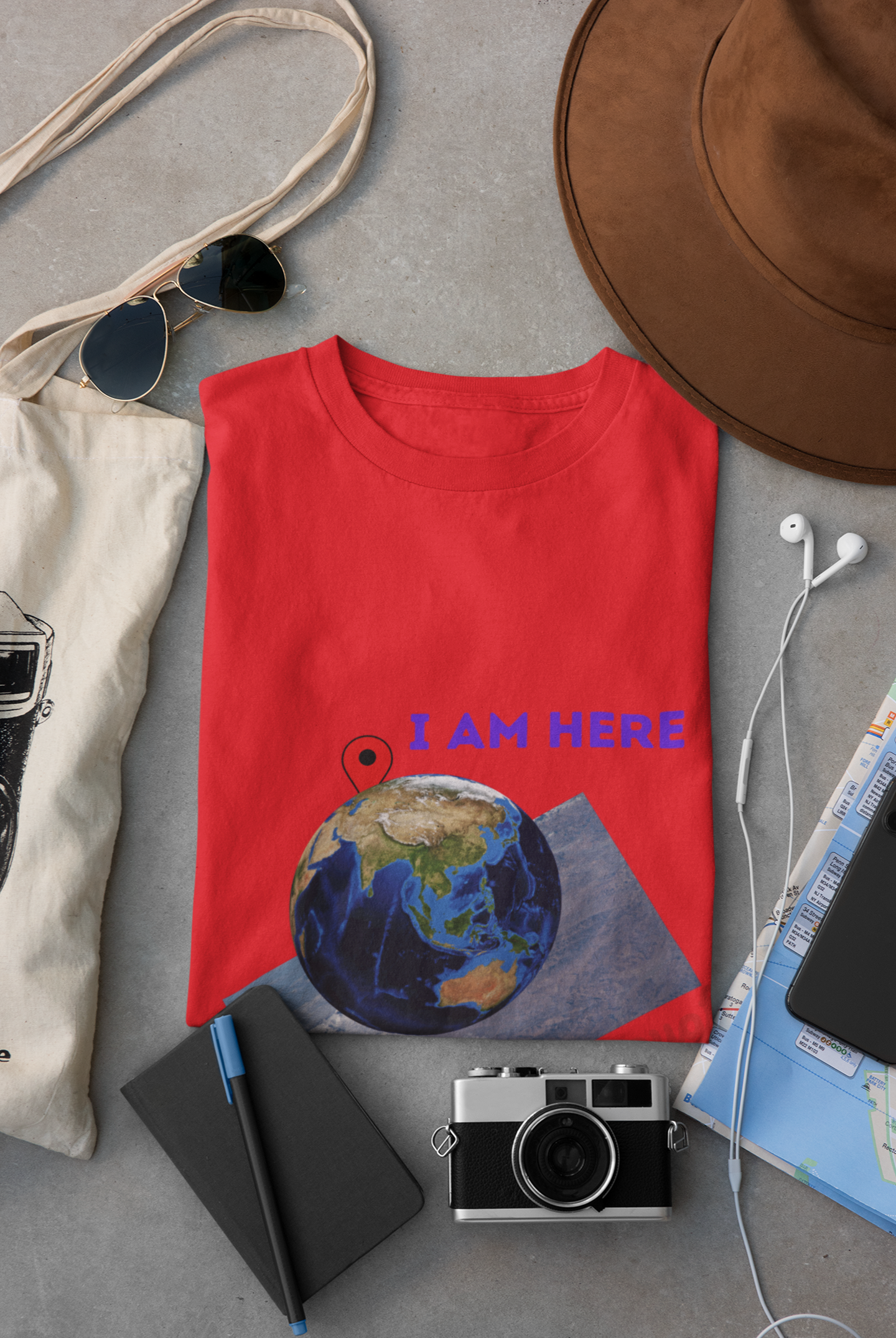 I'm Here T shirt