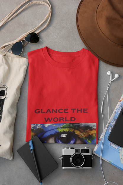 GLANCE THE WORLD 🗺 T SHIRT