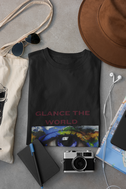 GLANCE THE WORLD 🗺 T SHIRT