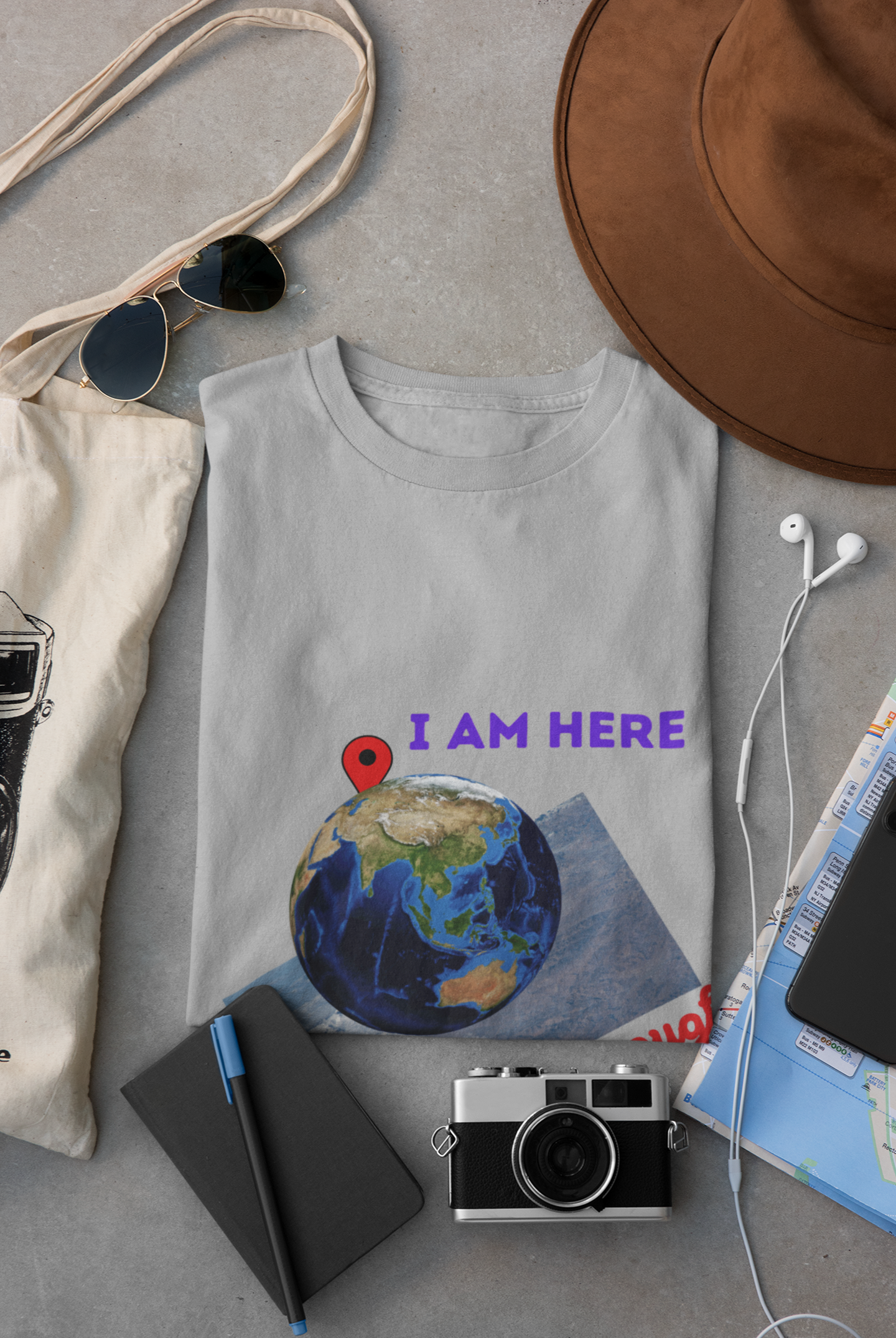 I'm Here T shirt