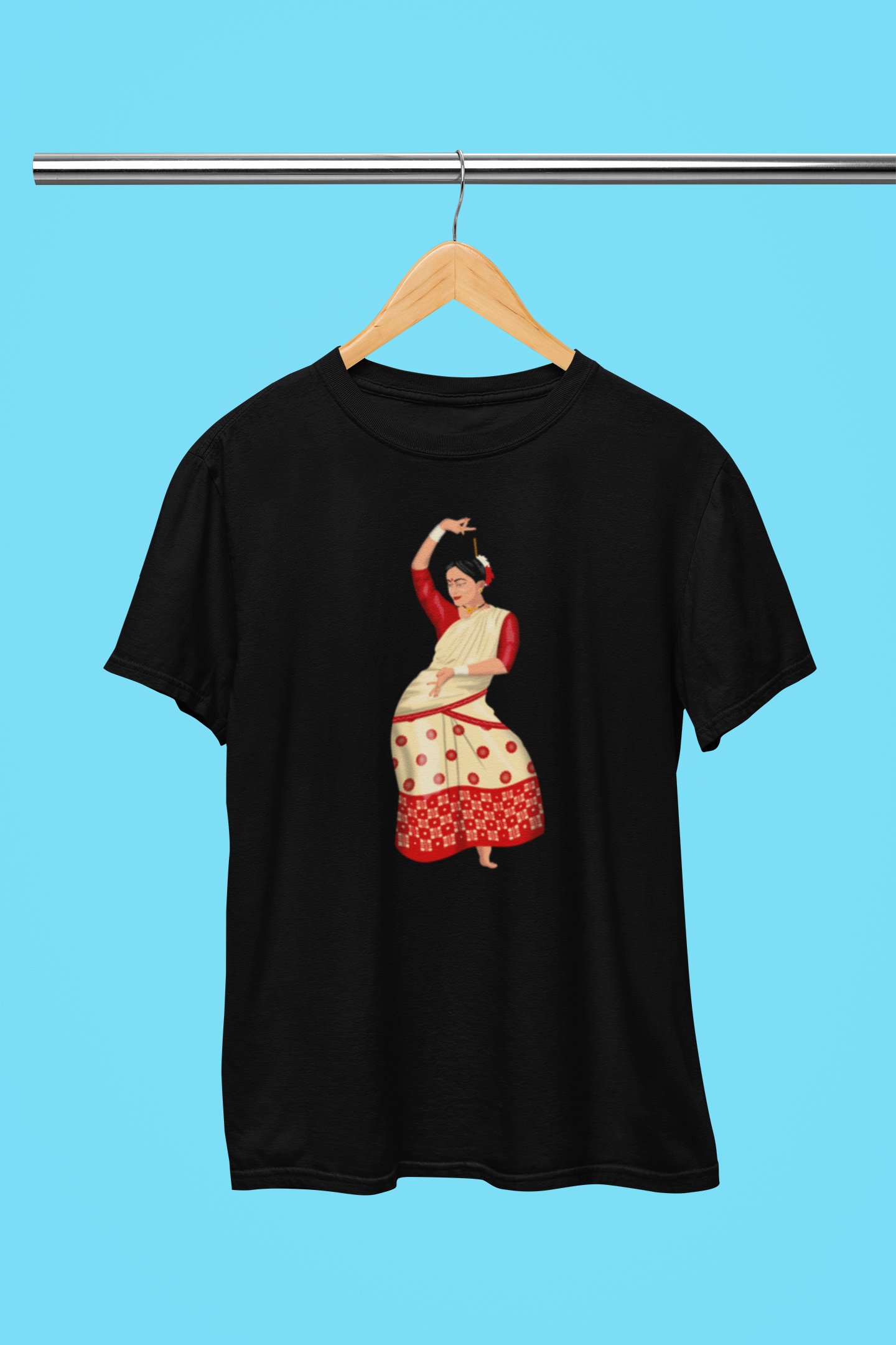 BIHU TRADITIONAL DANCE T-SHIRT