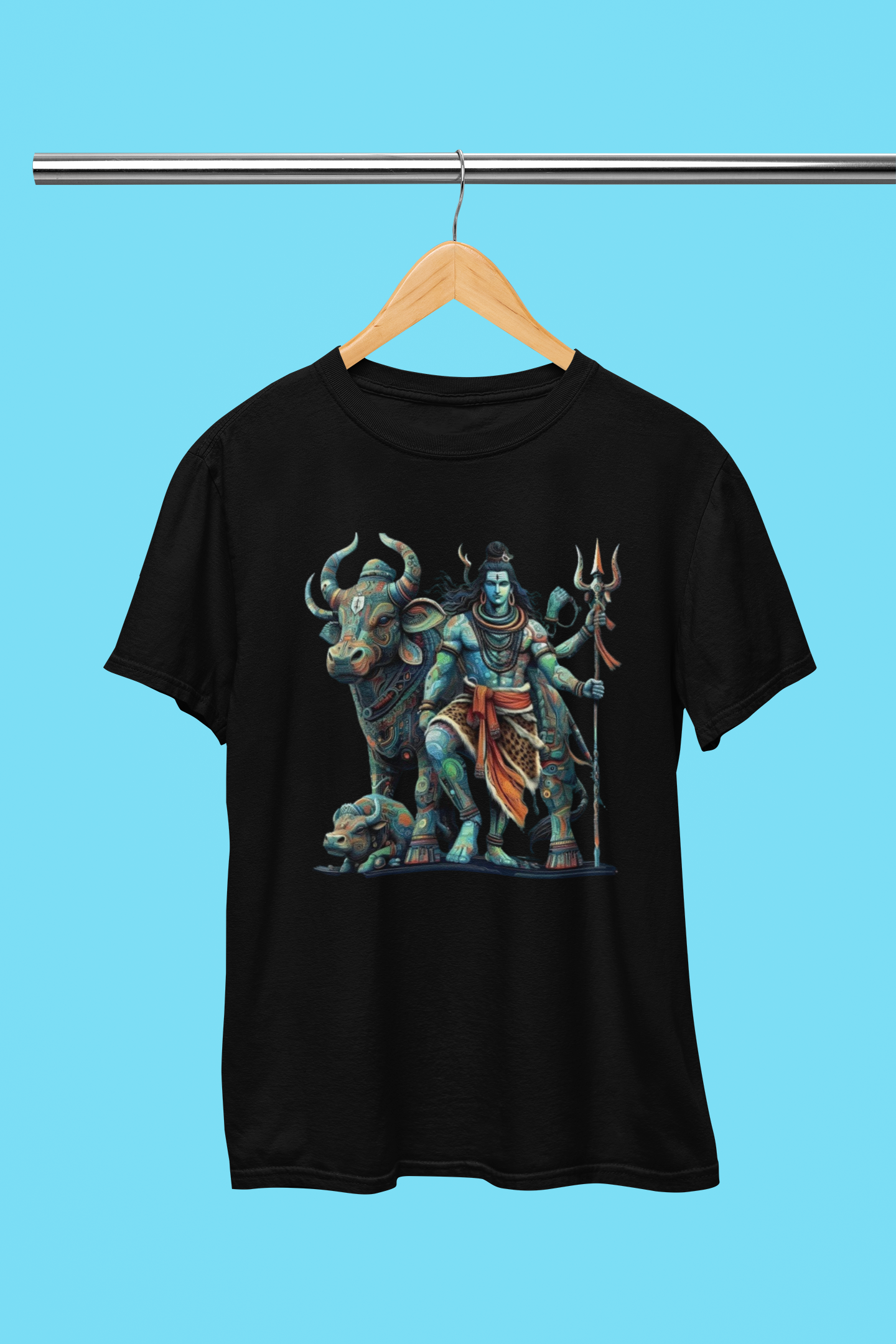 Lord Shiva And Nandi Full special T-Shirt