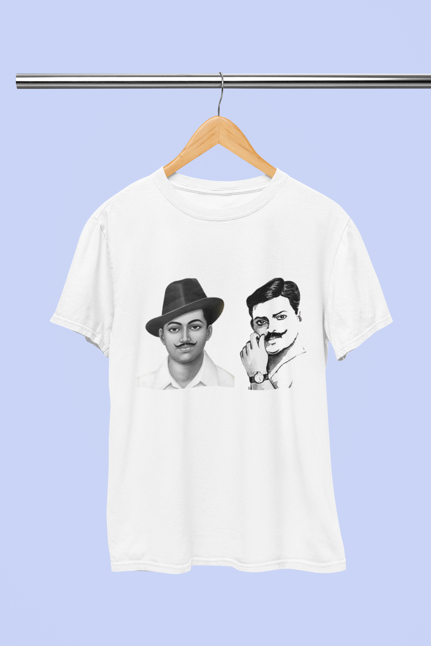 BHAGAT SINGH AND CHANDRA SHEKAR AZAD T-SHIRT