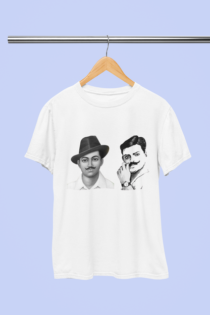 BHAGAT SINGH AND CHANDRA SHEKAR AZAD T-SHIRT