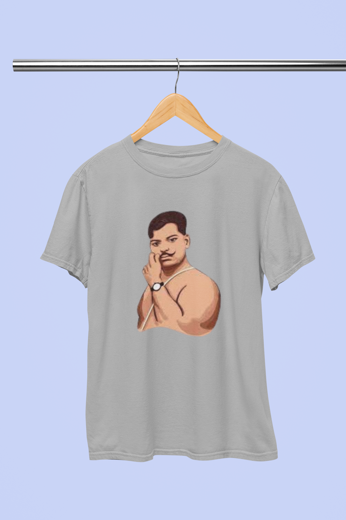 CHANDRA SHEKAR AZAD PIC T-SHIRT