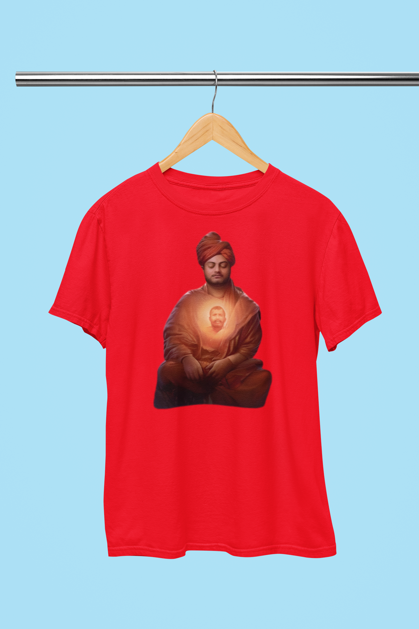 SWAMI VIVEKANANDA PADMASAN T-SHIRT