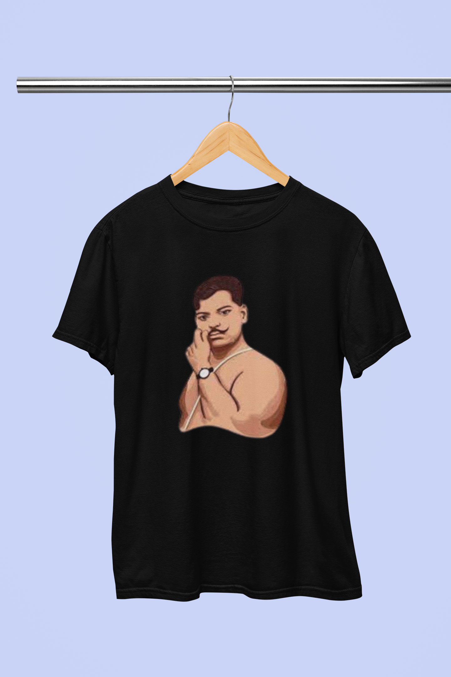 CHANDRA SHEKAR AZAD PIC T-SHIRT