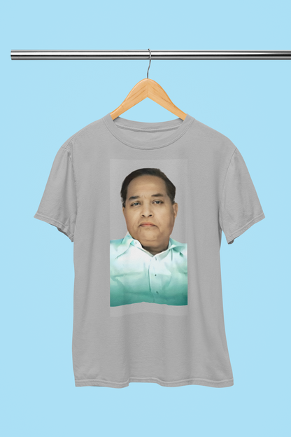 BHIMRAO RAMJI AMBEDKAR REAL PIC T-SHIRT