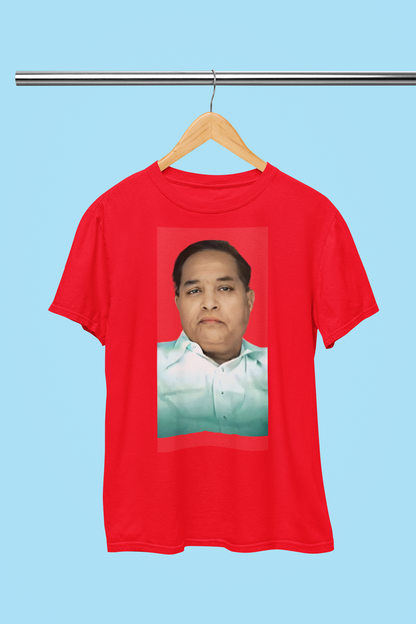 BHIMRAO RAMJI AMBEDKAR REAL PIC T-SHIRT