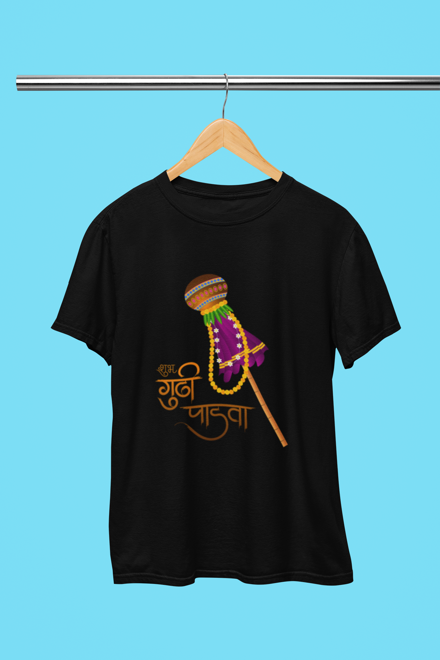 GUDI PADWA FESTIVAL BEAUTIFUL T-SHIRT