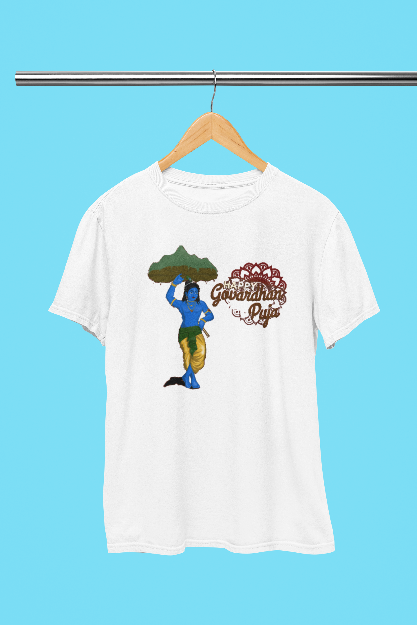 GOVARDHAN PUJA SRIKRISHNA T-SHIRT