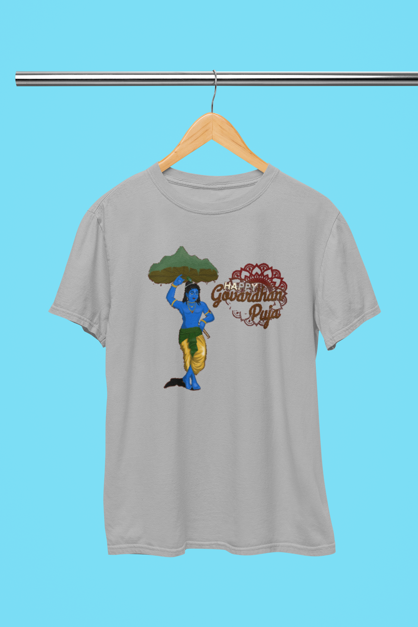 GOVARDHAN PUJA SRIKRISHNA T-SHIRT