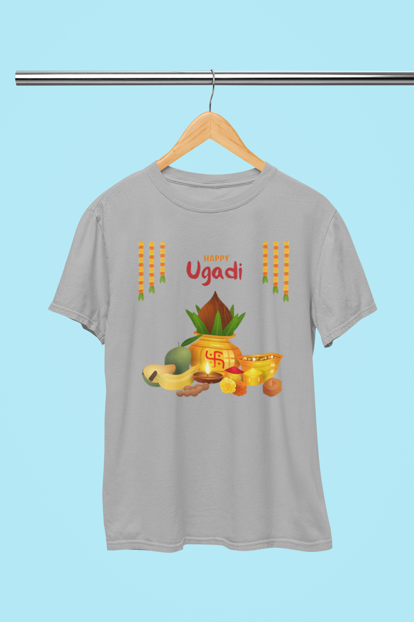 UGADI FULL  SHADRUCHULU T-SHIRT