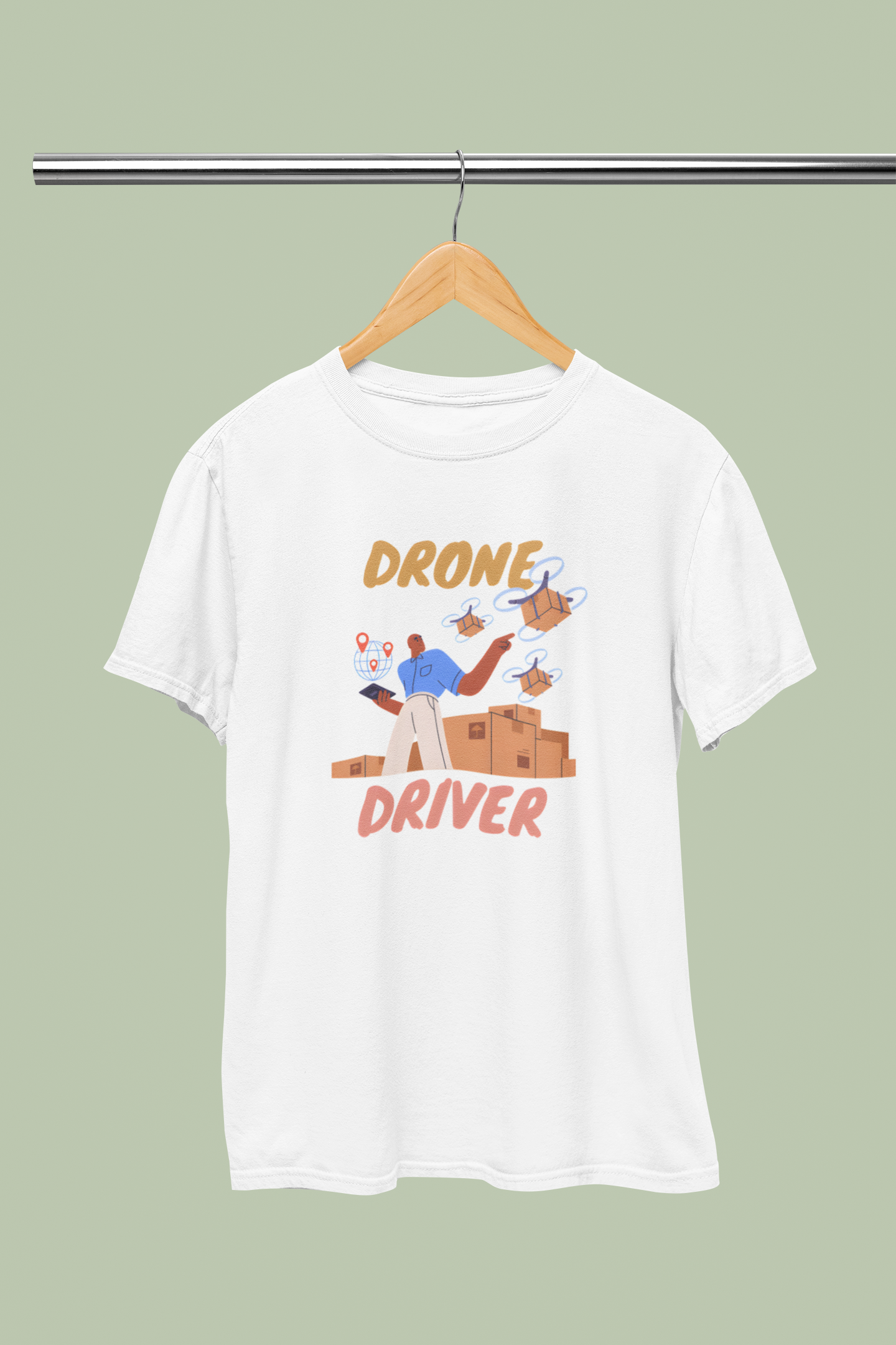 DRONE DRIVER T SHIRT