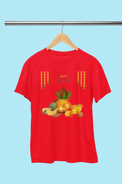 UGADI FULL  SHADRUCHULU T-SHIRT