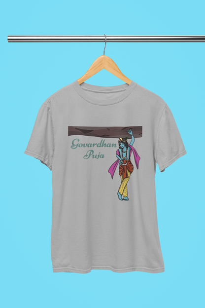 GOVARDHAN PUJA SUPER KRISHNA T-SHIRT