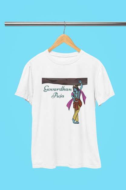 GOVARDHAN PUJA SUPER KRISHNA T-SHIRT