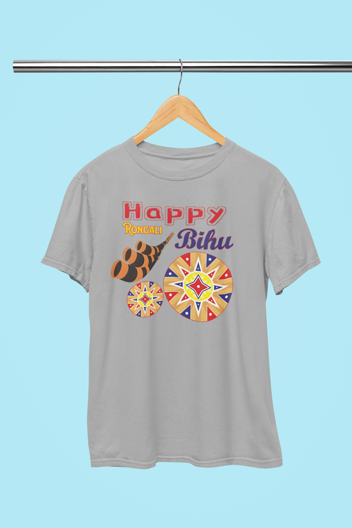 HAPPY RONGALI BIHU T-SHIRT