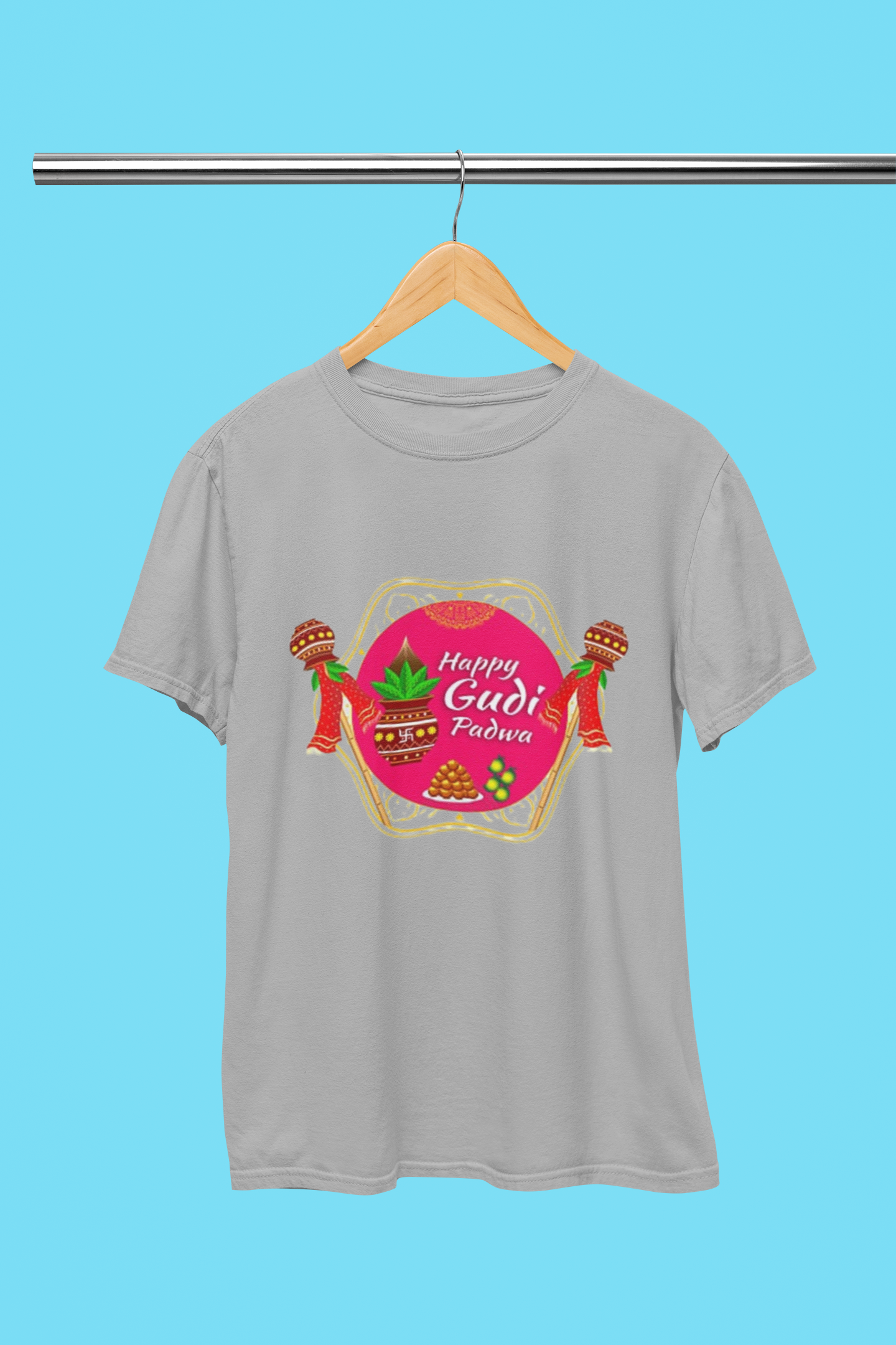 GUDI PADWA BEAUTIFUL T-SHIRT