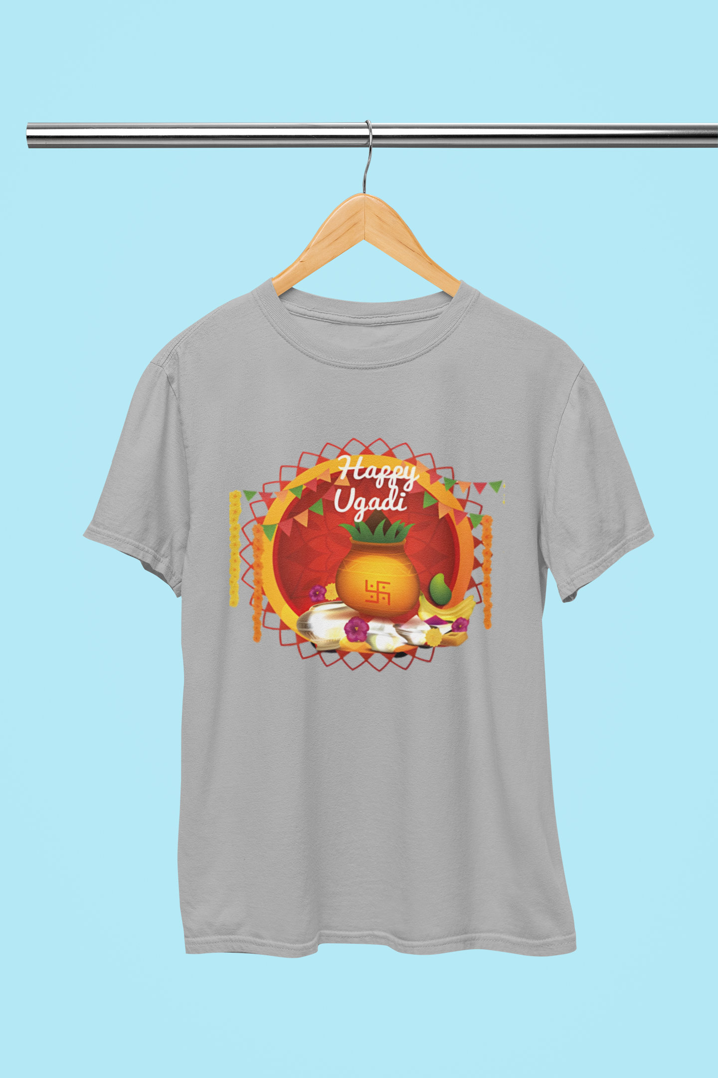 UGADI BIG KALASAM T-SHIRT