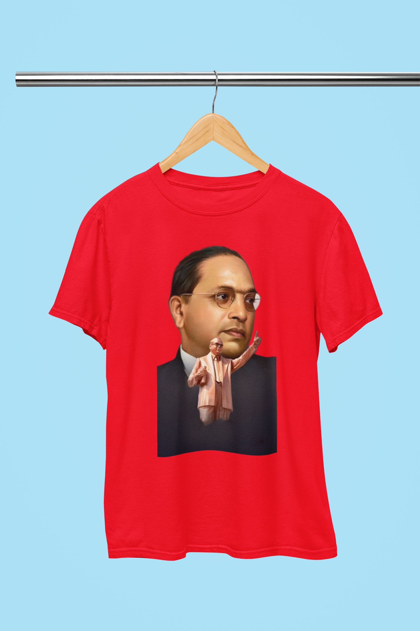 DR BR AMBEDKAR STATUE T-SHIRT