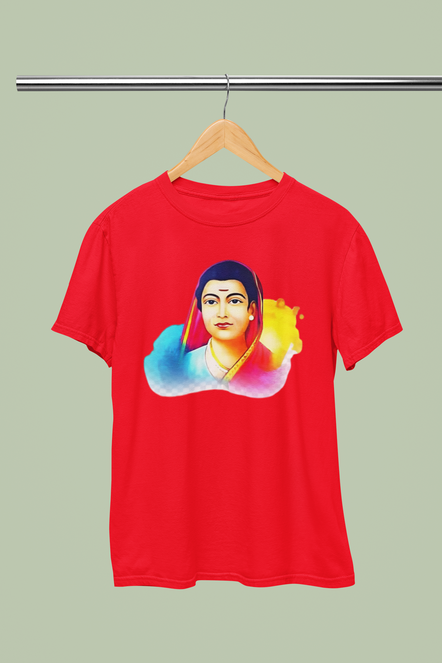 SAVITRIBAI PHULE COLOUR T-SHIRT