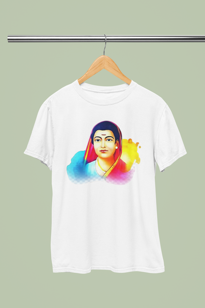 SAVITRIBAI PHULE COLOUR T-SHIRT