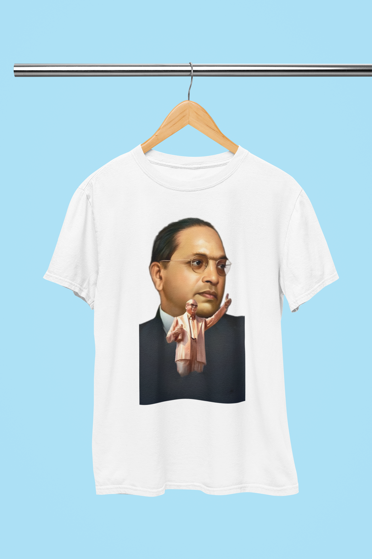 DR BR AMBEDKAR STATUE T-SHIRT