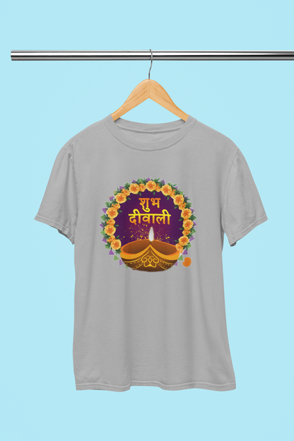 DIWALI CIRCLE FLOWER T-SHIRT