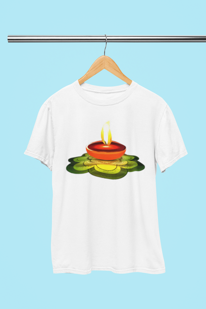 DIWALI LAMP T-SHIRT