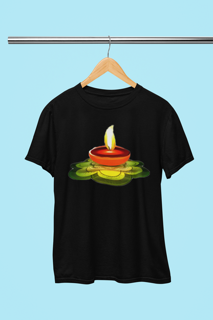 DIWALI LAMP T-SHIRT