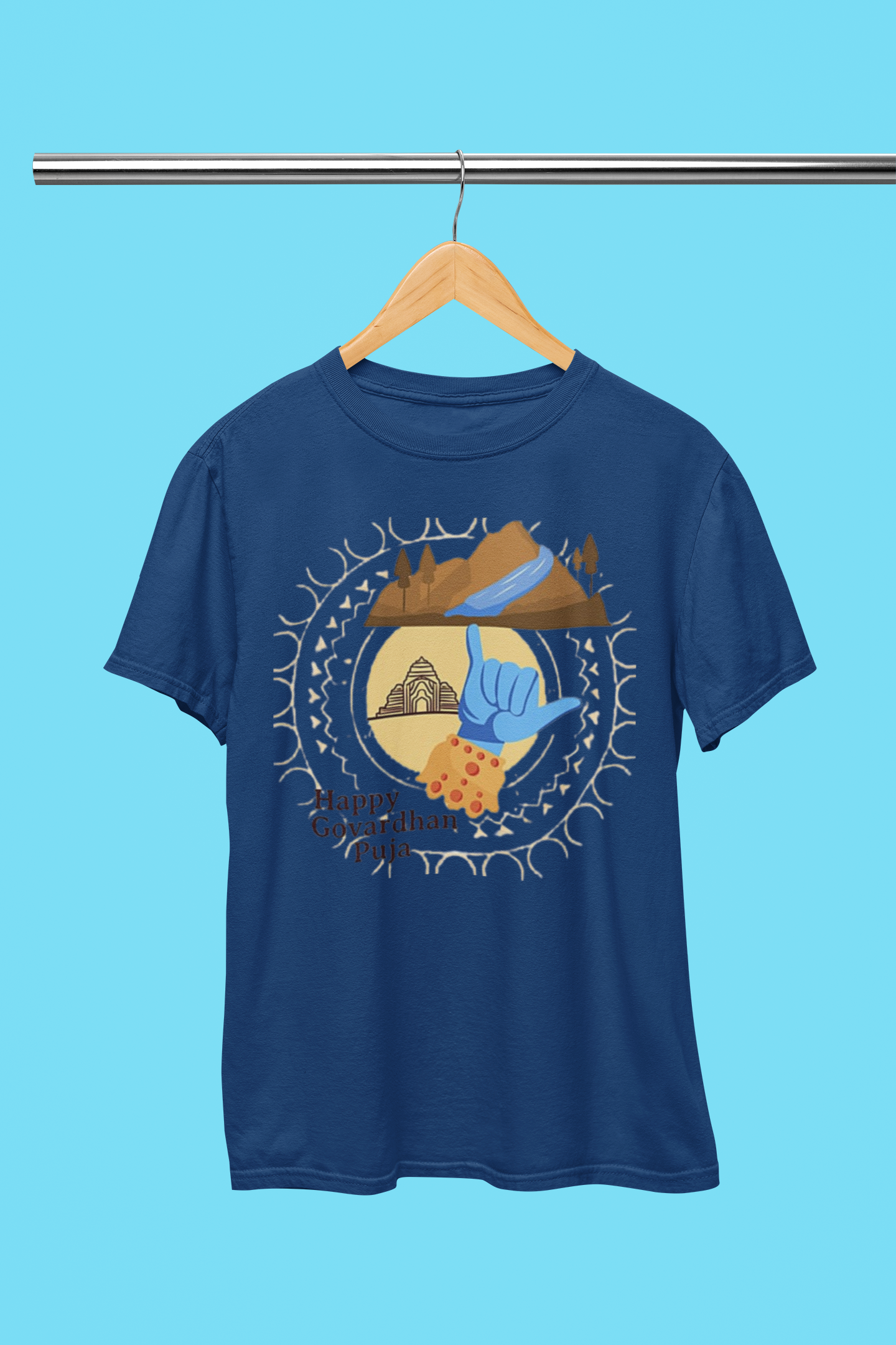 GOVARDHAN PUJA 3 T-SHIRT