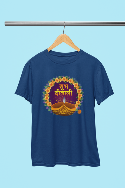 DIWALI CIRCLE FLOWER T-SHIRT