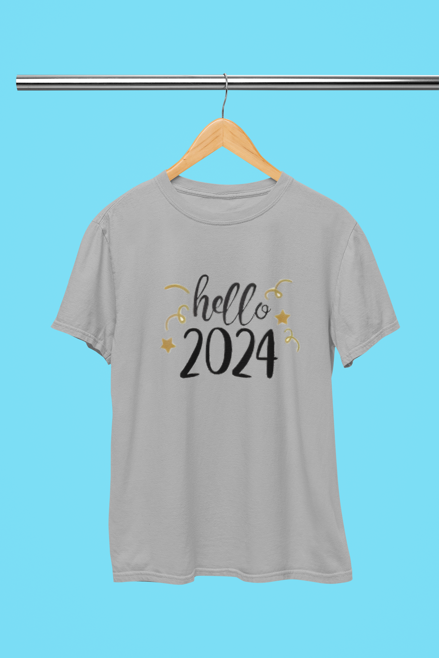 NEW YEAR HELLO 2024 T-SHIRT