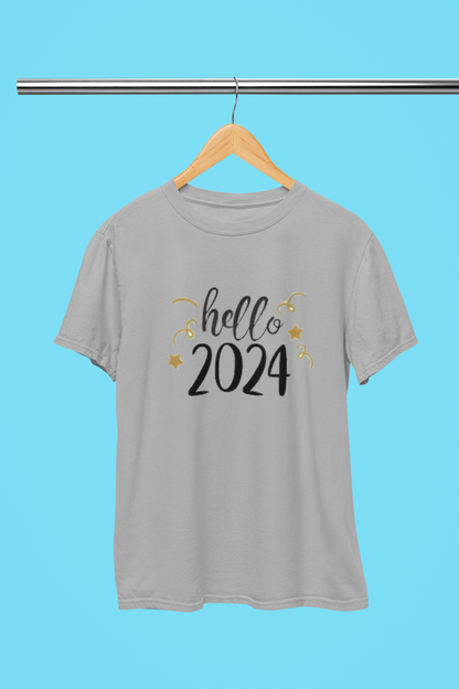 NEW YEAR HELLO 2024 T-SHIRT