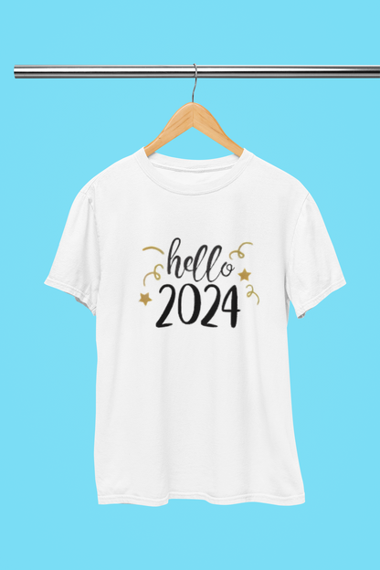 NEW YEAR HELLO 2024 T-SHIRT