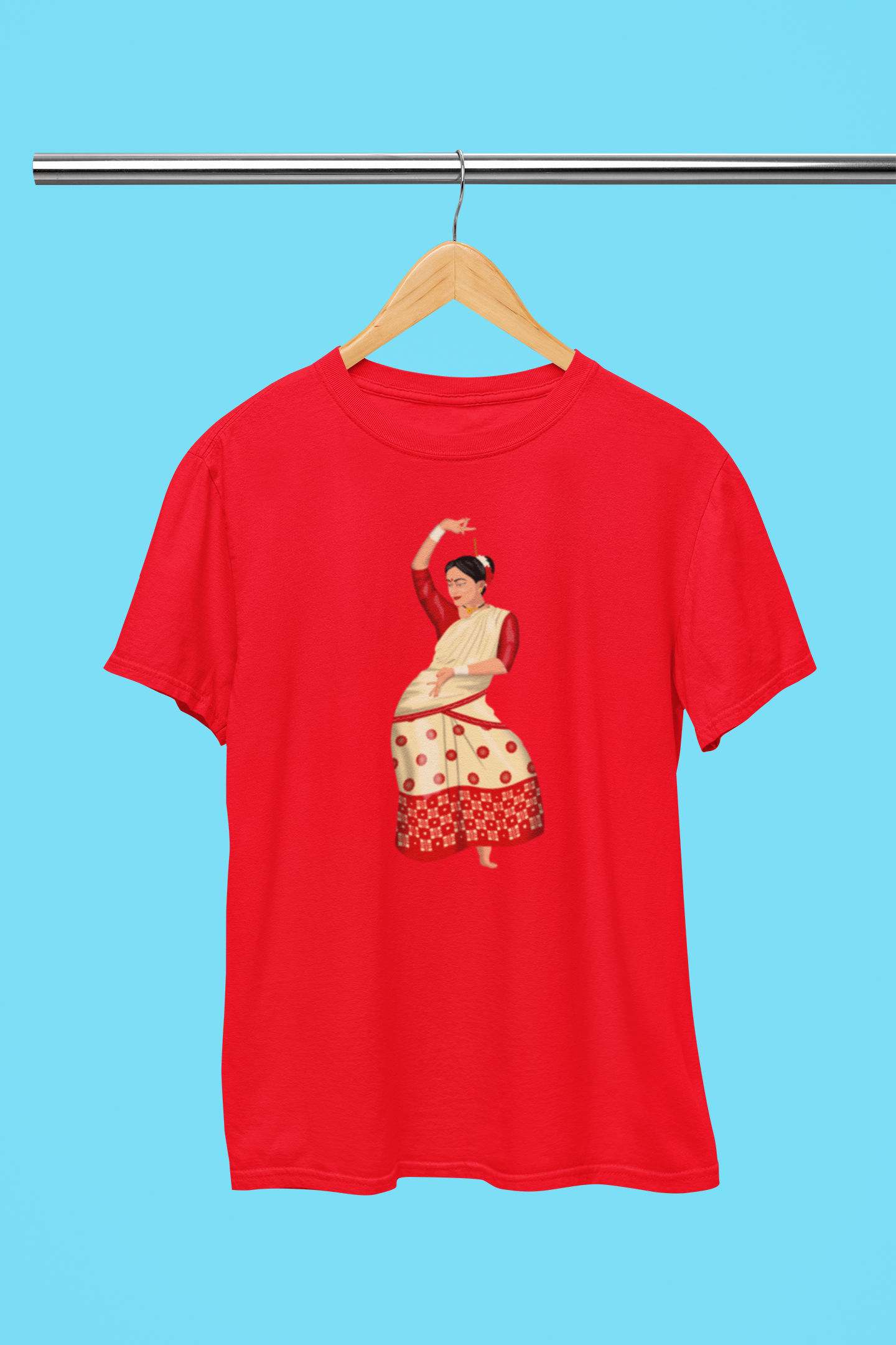 BIHU TRADITIONAL DANCE T-SHIRT