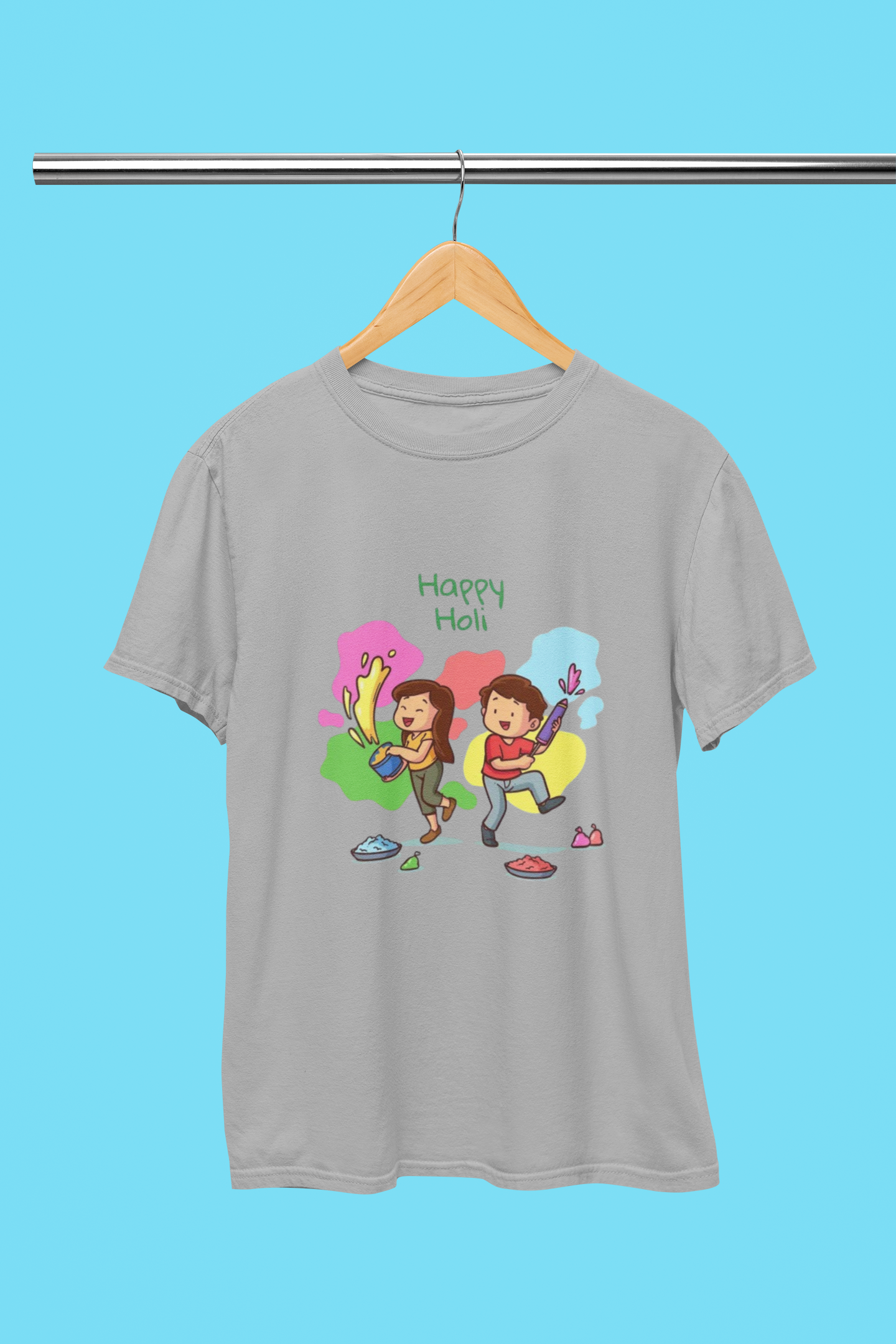 Children's Holi Celebration T-Shirt