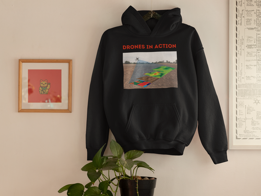 DRONES IN ACTION T SHIRT