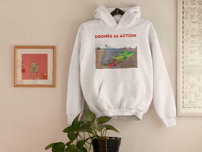 DRONES IN ACTION T SHIRT