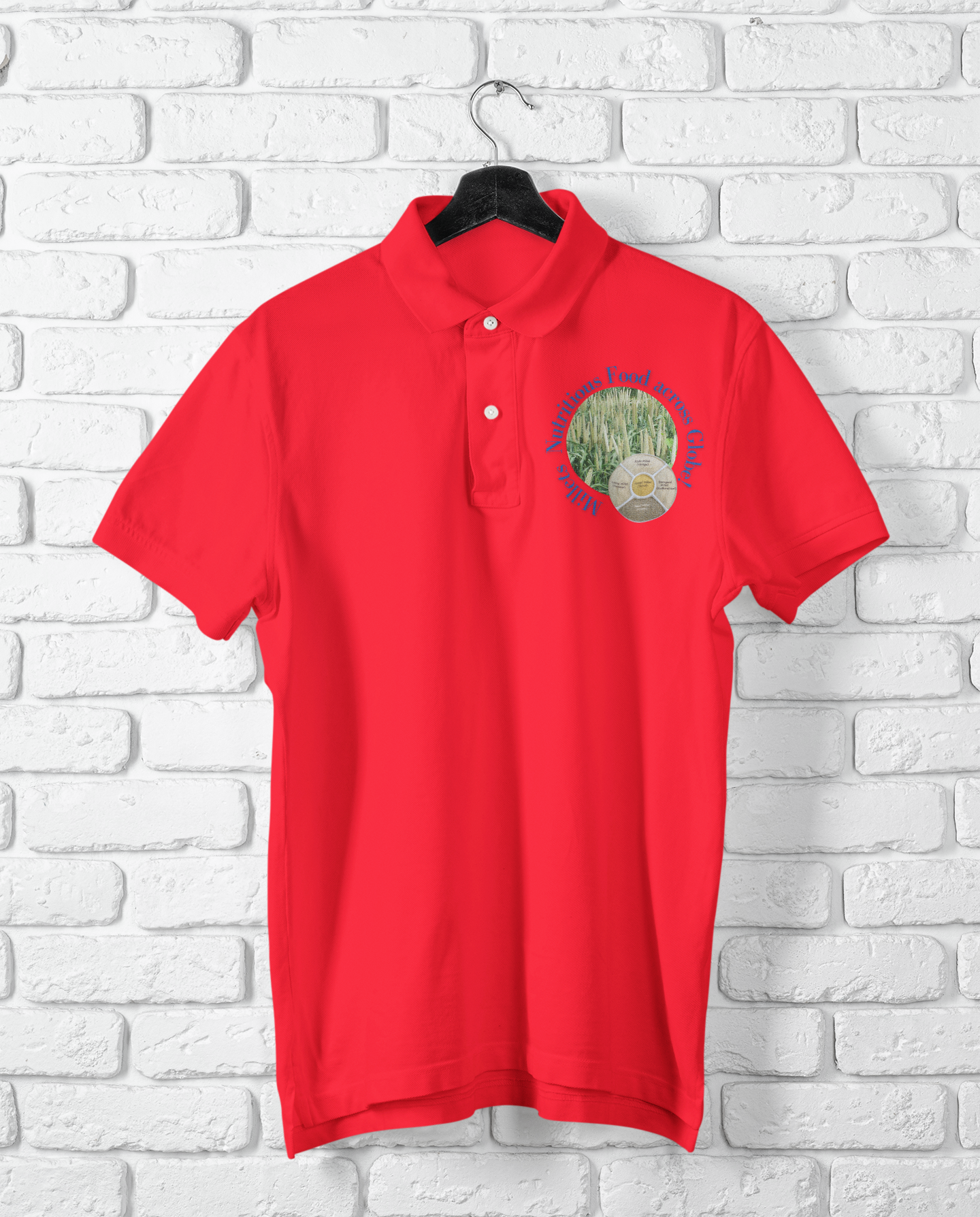 Natural Food In Agricultural POLO T SHIRT
