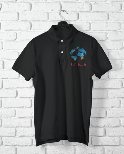 LET'S MAP IT POLO T SHIRT