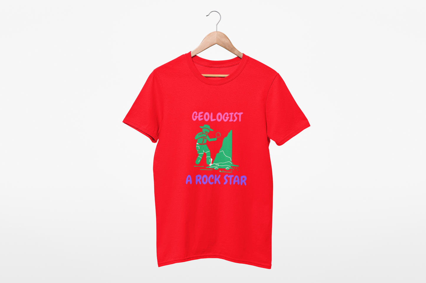 GEOLOGY ROCK STAR T SHIRT