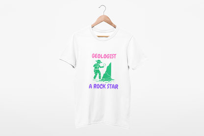 GEOLOGY ROCK STAR T SHIRT