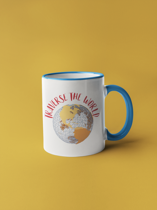 TRAVERSE THE WORLD 🗺 MUG