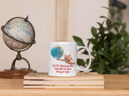 GIS HAVING THE WORLD MUG